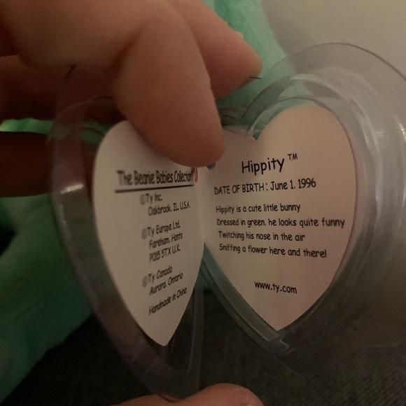 RARE Bundle of 4 Beanie Babies Hippie, Hoppity, Floppity and… - Picture 8 of 12